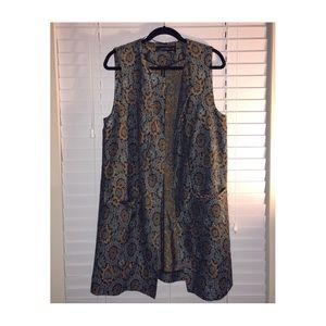 ZARA jacquard vest